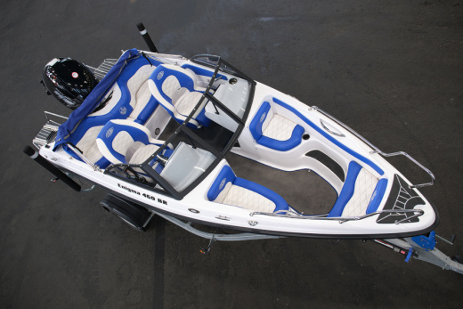 Enigma 460 BR с мотором Reef Rider 80FEL-T