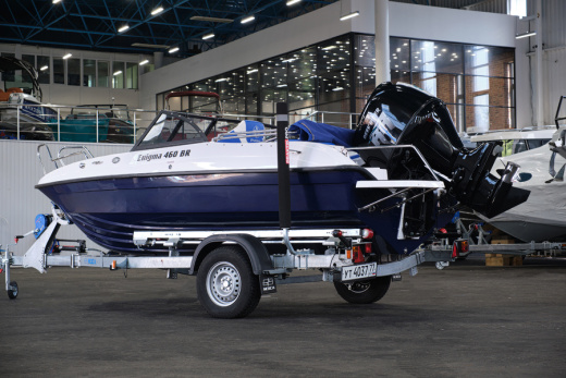 Enigma 460 BR с мотором Reef Rider 80FEL-T